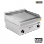 Preview: Elektrische Bratplatte UNNI-COOKING 650 Serie Edelstahl 1/3 gerillt