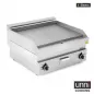 Preview: Elektrische Bratplatte E65GP20B-S Edelstahl glatt 100-300°C Thermostat