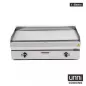 Preview: Elektrogrillplatte Edelstahl glatt 100-300°C 650