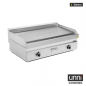 Preview: Elektrogrillplatte E65GP30B+S Edelstahl glatt 100-300°C UNNI-COOKING 650
