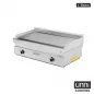 Preview: Elektrogrillplatte Edelstahl glatt 100-300°C 650