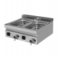 Preview: Bain Marie 700 Serie E70B20B elektrisch 2 Becken GN 1/1 3kW