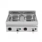 Preview: Bain Marie 700 Serie elektrisch 2 Becken GN 1/1 3kW