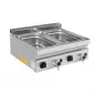 Preview: Bain Marie 700 Serie elektrisch 2 Becken GN 1/1 3kW