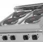 Preview: Elektroherd Ranges 700 4 Kochplatten Türen 400V