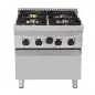 Preview: Gasherd 700 mit 4 Brennern und Elektro-Backofen