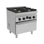 Preview: Gasherd 700 mit 4 Brennern und Elektro-Backofen
