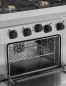 Preview: Gasherd 700 E70FG020 mit 4 Brennern und Elektro-Backofen