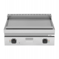 Preview: Elektro-Grillplatte E70GP20B+S glatt, 2 Heizzonen, 9 kW, 740x565 mm