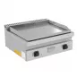 Preview: Elektro-Grillplatte E70GP20B+S glatt, 2 Heizzonen, 9 kW, 740x565 mm
