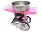 Preview: Gastro Zuckerwattemaschine - Ø 52cm - Rosa - mit Wagen