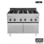 Preview: Gaskochfeld G65C6B 650Line – 6,5 kW italienische Brenner, Doppelüberlappungsflamme