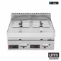 Preview: Gas Fritteuse 650 LINE 2x8L Edelstahl