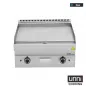 Preview: Gas-Bratplatte 650 SERIES glatt mit Röhrenbrenner