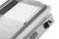 Preview: Gas-Grillplatte G70GP20B+GSC halb glatt halb gerillt Chrom