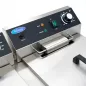 Preview: Fritteuse - 2 x 16 l - 2 Körbe - mit Ablasshahn und Ständer - 230V Preview: Fritteuse - 2 x 16 l - 2 Körbe - mit Ablasshahn und Ständer - 230V