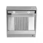 Preview: Wandhaube B1000xD950xH400 wandmontiert platzsparend Gastronomie