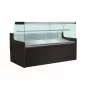 Preview: Fleischtheke LILA 1880 mm – LED, Marmor-Arbeitsplatte, 175 Liter