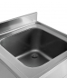Preview: Spülbecken 1 Becken 600x700x850 mm für Gastronomie
