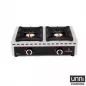 Preview: Tischkochfeld STO-2 Gas 2x7kW Kupferbrenner Gastronomie
