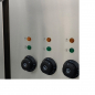 Preview: Skyrainbow SNACK-Line Bain-Marie Theke 4× GN 1/1 – Granit Star Galaxy schwarz, 153×82×85,5 cm, 400 V