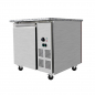 Preview: Skyrainbow Bain-Marie Theke 2× GN 1/1 – rosa-grau