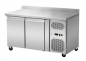 Preview: Umluft Kühltisch 2 Türen mit Aufkantung -2° +8°C