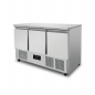 Preview: Kühltisch Unnicool 3 Türen Edelstahl 400L +2°C/+8°C GN 1/1