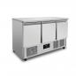 Preview: Kühltisch Unnicool 3 Türen Edelstahl 400L +2°C/+8°C GN 1/1