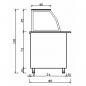 Preview: Bain Marie 5 X GN 1/1 | 1780x850x1300 mm | Weiß-Schwarz Preview: Bain Marie 5 X GN 1/1 | 1780x850x1300 mm | Weiß-Schwarz