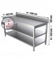 Preview: RVS werktafel 150x60 cm