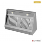 Preview: Unterbauhaube 700 B1200xT700xH400 für Großküchen Wandmontage