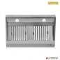 Preview: Dunstabzugshaube B1600xD700xH400 Unterbau 1600 mm