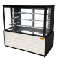 Preview: Fleischvitrine Weiss Statisch | B1100xT750xH1300 mm