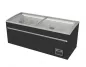 Preview: Gefriertruhe 850L Schwarz – Supermarkt, Glasdeckel, Automatik