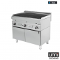 Preview: Lavasteingrill 650 LINE – Edelstahlbrenner, Lavasteine