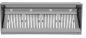 Preview: Unninox Wand-Dunstabzugshaube EX-2509540-H – 2500 x 950 x 400 mm