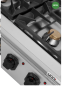 Preview: Gasfornuis 28,5 kW, 4 branders, tafelmodel, handmatige ontsteking