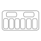 Preview: IJsvitrine Java | 8 × 5 liter