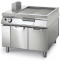 Preview: Gas-Grillplatte glatt verchromt | 14kW