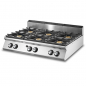 Preview: Tisch-Gaskochfeld mit 6 Brennern