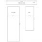 Mobile Preview: Getränkekühlschrank 3 Türen | 1500 Ltr | B1710 x T720 x H2063 mm