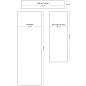 Mobile Preview: Getränkekühlschrank 2 Glastüren | 1000 Ltr | B1130 x T720 x H2020 mm