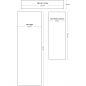 Mobile Preview: Getränkekühlschrank 2 Schiebetüren | 764 Ltr | B1130 x T700 x H2023 mm