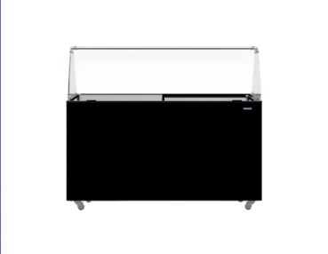 Preview: Speiseisvitrine Tenerife Schwarz 10X5 l | Combisteel 7472.0134