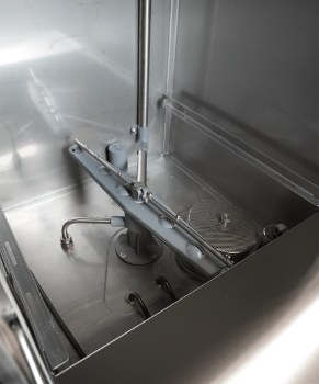 Preview: Geschirrspülmaschine Frontbedienung Ent 500-230 Dp Dde mit Abwasserpumpe und Spülmitteldosierer | Combisteel 7082.0060