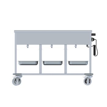 Preview: Bain-Marie Wagen 3/1. | Combisteel 7178.1160