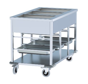 Preview: Bain-Marie Wagen 3/1. | Combisteel 7178.1160