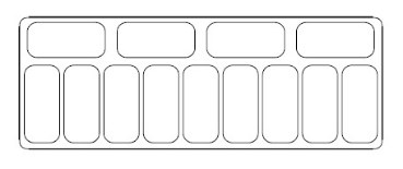 Preview: Speiseisvitrine Cuba 13X5 l | Combisteel 7472.0145