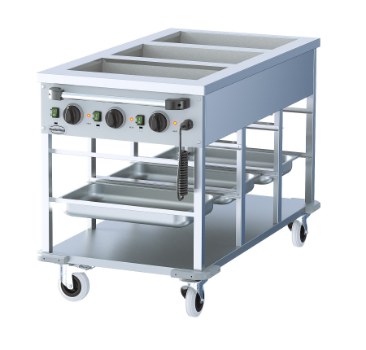 Preview: Bain-Marie Wagen 3/1. | Combisteel 7178.1160